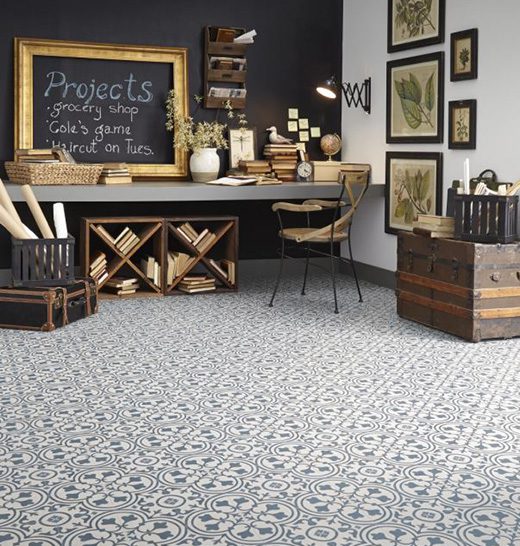 deco steel flooring.