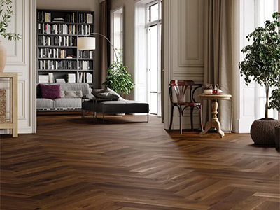 Barlink engineered hardwood oak trapani herringbone.