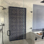 bathroom tile and shower decorative tile.