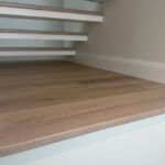 Stairway landing. Stairway landing.