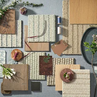 Carpet design board.