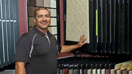 Felipe Bermudez, co-owner of Timeless Floor Company