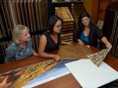 in-store design consultation.