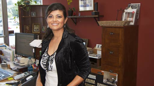 Jackie Bermudez, co-owner of Timeless Floor Company