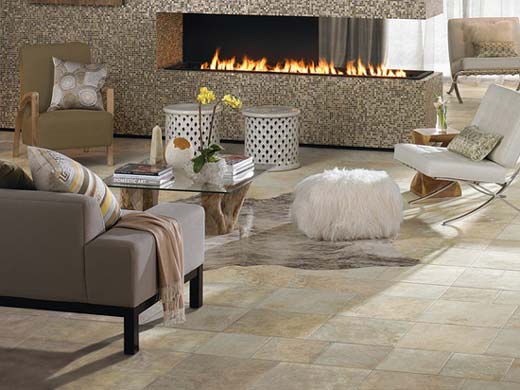 daltile fireplace.